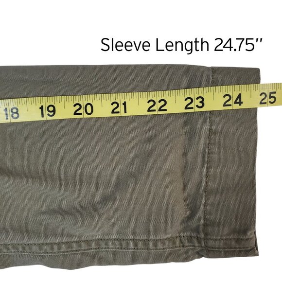 RuffHewn Military Green Army Jacket 100% Cotton L - Picture 16 of 16